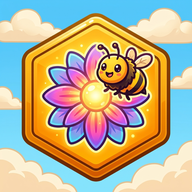 Bee Bloom Puzzle icon